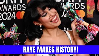 RAYE BRIT AWARDS 2024