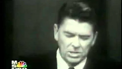 Ronald Reagan:  "Government is the problem"