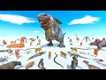 Dinosaur Alliance VS All Units – The Final Battle | Animal Revolt Battle Simulator