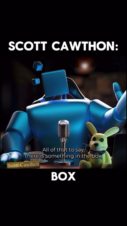 SCOTT CAWTHON SAID WHAT’S IN THE FNAF 4 BOX #fnaf #fivenightsatfreddys #scottcawthon