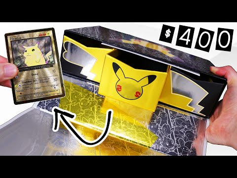 Opening the $400 Pokemon Celebrations Ultra-Premium