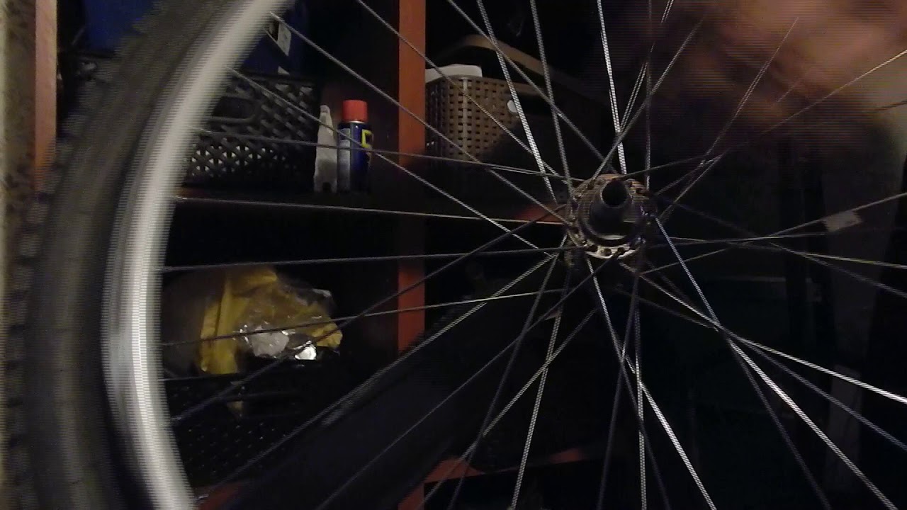 Замена колеса у велосипеда. Ремонт. - YouTube