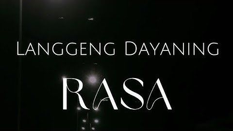 Langgeng Dayaning Rasa (LDR) Deny caknan voc. Sasya Arkhisna Cover music