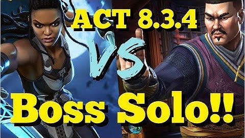 MCOC - ACT 8.3.4 - Valkyrie Vs Wong - Boss Solo!!