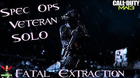 COD: MW3 - Fatal Extraction (Spec Ops) Veteran [SOLO] PC #7
