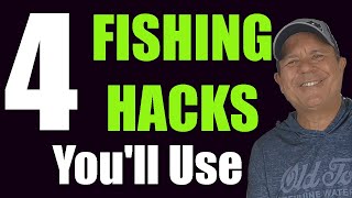 4 Fishing Hacks You'll Use, Every Fisherman Needs (Tips, Products, Tricks)