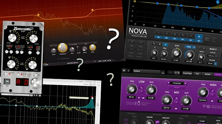 What Type Of EQ Should I Use?