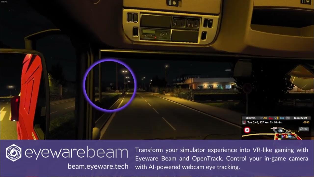 VRLike Eye Tracking with Eyeware Beam & OpenTrack YouTube