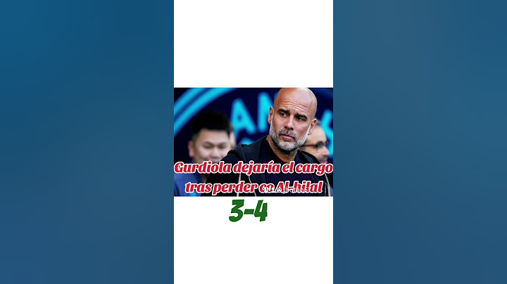 Mundial de clubes.un balde de agua fría para #manchestercity cayó 3-4 #Al-hilal