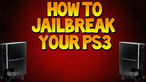 HOW TO JAILBREAK PS3 4.84