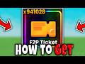 How to GET F2P TICKETS FAST in ANIME ASTRAL SIMULATOR Roblox