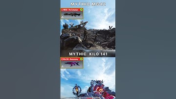 MYTHIC MG42 VS MYTHIC Kilo141 #callofduty #codmobile #shorts #codm