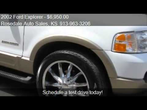2002 Ford Explorer Eddie Bauer 4WD-Kansas City에서 판매