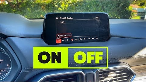 How to fix Mazda cx5 radio from turning off and on (2017)