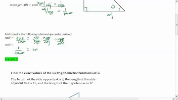 Ch.4 (4-1) Right Triangle Trigonometry