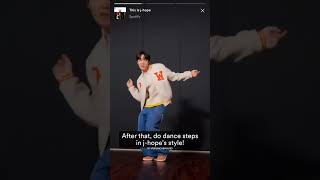 On the street dance tutorial #jhope #jcole #bts #btsarmy