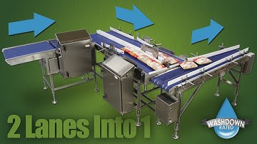 Random Product Batch Singulator: Single File and Spacing in a Small Footprint