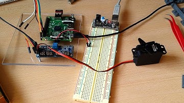 Adafruit servo controller in action
