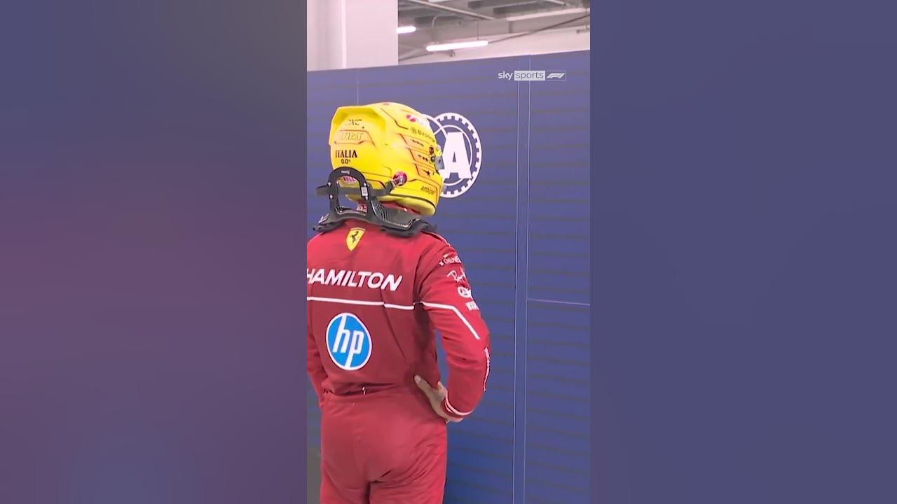 Lewis shaking his head after qualifying ????