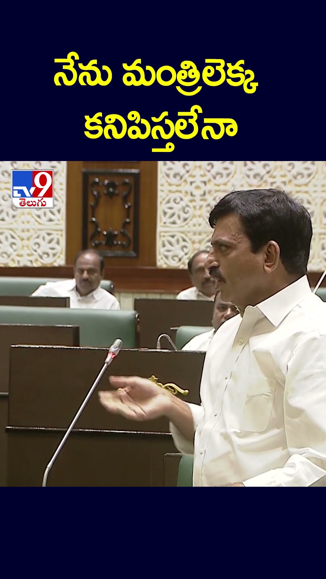 నేను మంత్రిలెక్క  కనిపిస్తలేనా : Ponguleti Srinivasa Reddy - TV9