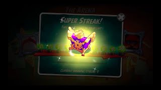 Legendary Chest!! Completing the Arena Winning Streak and getting a Legendary Chest!! -Angry Birds 2