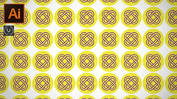 Adobe illustrator CC Tutorial - How to make Vector Pattern Background Design