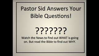 Ask Pastor Sid: How Can You Prove that God Exists? by Dr. Stewart Productions 2 views 5 days ago 4 minutes, 16 seconds