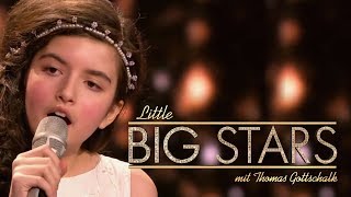 Die erfolgreiche JazzSängerin (Angelina) | Little Big Stars mit Thomas Gottschalk | SAT.1
