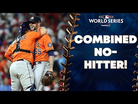 Astros no-hit Phillies in Game 4 of World Series