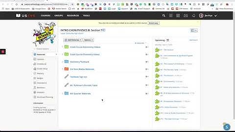 Schoology - How to view a Schoology Course as a Student