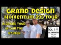 Grand Design Momentum 395 M Tour! A Campoholic Toy Hauler Tour! 🎥