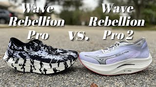 Shoe(t) out: MIZUNO WAVE REBELLION PRO VS. WAVE REBELLION PRO 2: does newer equal faster?