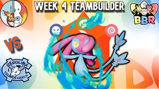 WILL MESPRIT SAVE US? | BBR D-League Week 4 Teambuilder | Pokemon Scarlet and Violet WiFi Battle