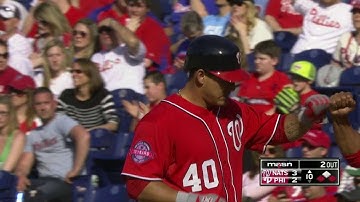 WSH@PHI: Ramos lines RBI single to pad late lead