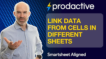 Smartsheet demo to link data from cells in different sheets
