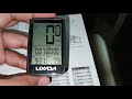 Lixada wireless speedometer - no speed detected solution