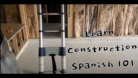 How to speak construction Spanish: lesson 1. Basic vocabulary for beginners