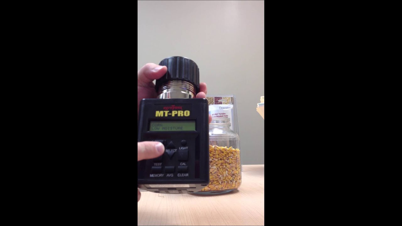 Mesureur d'humidité des grains intégré, appareil de contrôle portatif de l'humidité  pour le blé de maïs-riz, appareil de mesure de la température d'humidité  des grains LCD pour le haricot de maïs de
