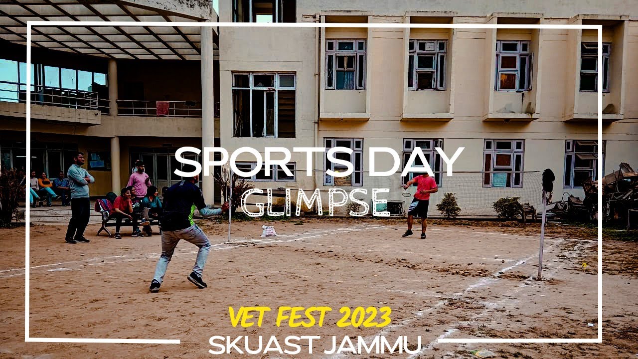 Sports Intro || Vet Fest 2023 SKUAST Jammu #vloggervedu #cinematic  #cinematicvlog