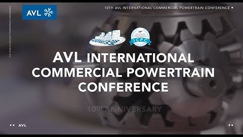 ICPC | 10th AVL International Commercial Powertrain Conference (ist auch doppelt drin - siehe oben)