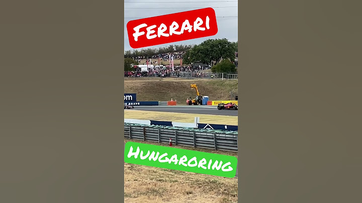 #ferrari at the #hungaroring  #f1