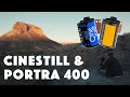 Shooting Cinestill 50D and Kodak Portra 400 in the Desert | Photography Tips