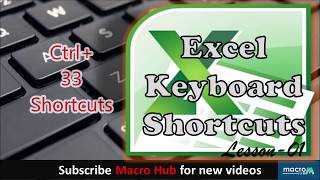 Excel Keyboard Shortcuts Sinhala