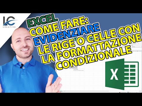 Video: Come Evidenziare Una Colonna