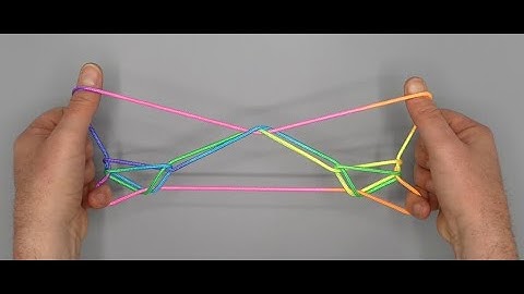 Kitikmeot string figure representing Neck Bands.