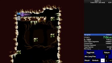 AM2R 1.5 Fusion Rando 100% [Set Seed] in 1:15:14 RTA 1:05:29 IGT