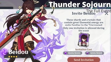 Thunder Sojourn - The Full Event | Genshin Impact [2.0 Update]