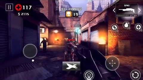 Dead trigger 2 spas & spagin gameplay iOS level 54.
