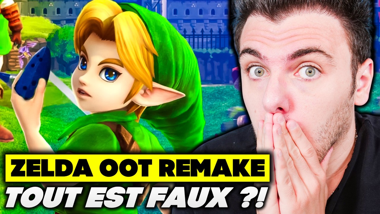 ZELDA OCARINA OF TIME REMAKE : TOUT ÉTAIT FAUX ?! NINTENDO A MENTI ? 😭