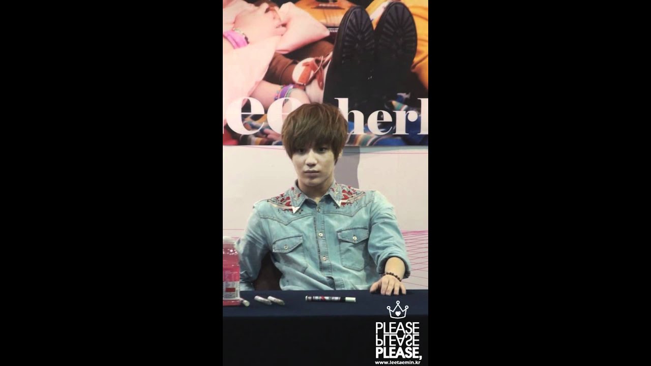 120408 코엑스 싸인회 태민이 cut (1)